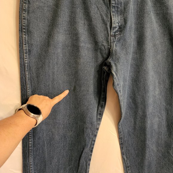 Men's MADE in the USA Prewashed Relaxed Fit WRANGLER Cowboy Cut Jeans Sz 42x32 - Picture 10 of 10